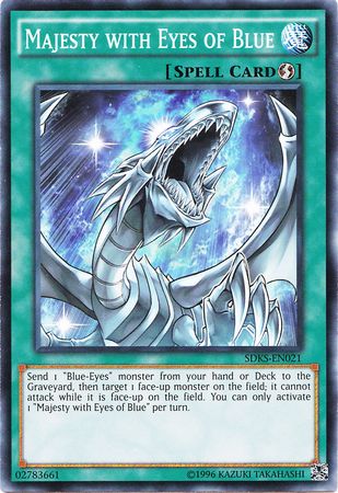 Majesty with Eyes of Blue - SDKS-EN021 - Common - Unlimited available at 401 Games Canada