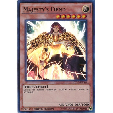 Majesty's Fiend - CT12-EN004 - Super Rare - Limited Edition available at 401 Games Canada