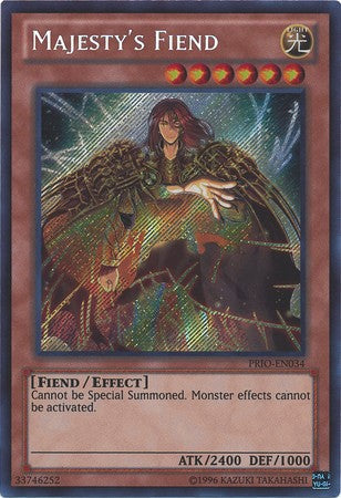 Majesty's Fiend - PRIO-EN034 - Secret Rare - Unlimited available at 401 Games Canada