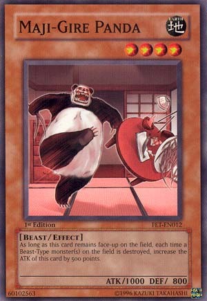 Maji-Gire Panda - FET-EN012 - Common - 1st Edition available at 401 Games Canada