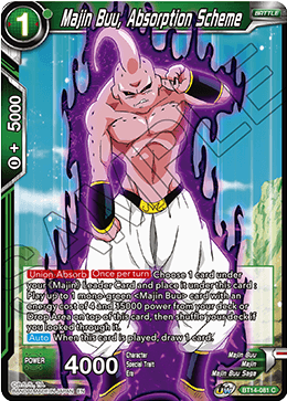 Majin Buu, Absorption Scheme - BT14-081 - Common available at 401 Games Canada