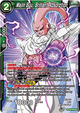 Majin Buu, Brilliant Absorption - BT14-079 - Uncommon available at 401 Games Canada