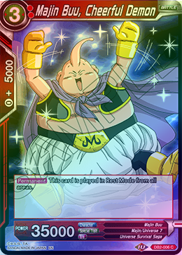 Majin Buu, Cheerful Demon - DB2-006 - Common (FOIL) available at 401 Games Canada