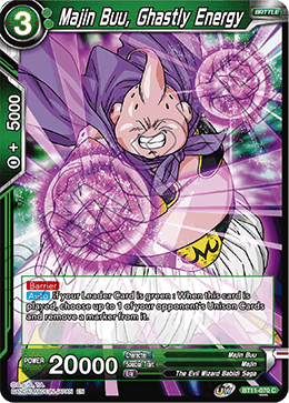 Majin Buu, Ghastly Energy - BT11-070 - Common (FOIL) (Reprint) available at 401 Games Canada