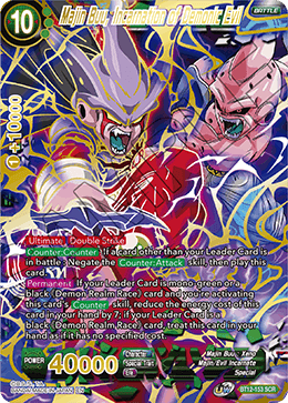 Majin Buu, Incarnation of Demonic Evil - BT12-153 - Secret Rare available at 401 Games Canada