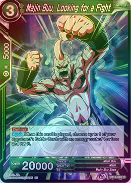 Majin Buu, Looking for a Fight - BT11-082 - Common (FOIL) available at 401 Games Canada