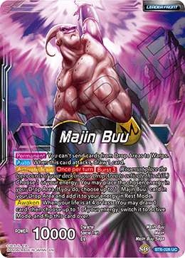 Majin Buu // Majin Buu, Ability Absorber - BT6-028 - Uncommon available at 401 Games Canada