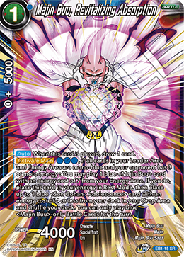 Majin Buu, Revitalizing Absorption - EB1-15 - Super Rare available at 401 Games Canada