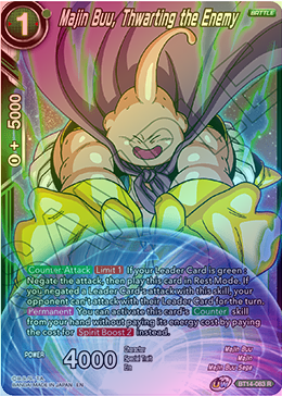 Majin Buu, Thwarting the Enemy - BT14-083 - Rare (FOIL) available at 401 Games Canada