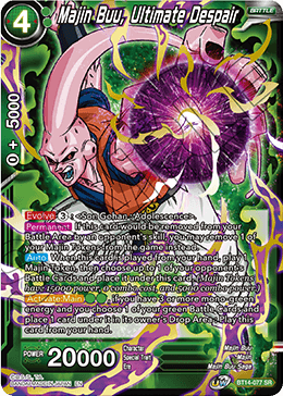 Majin Buu, Ultimate Despair - BT14-077 - Super Rare available at 401 Games Canada