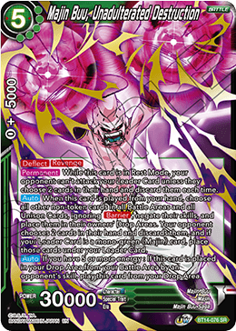 Majin Buu, Unadulterated Destruction - BT14-076 - Super Rare available at 401 Games Canada