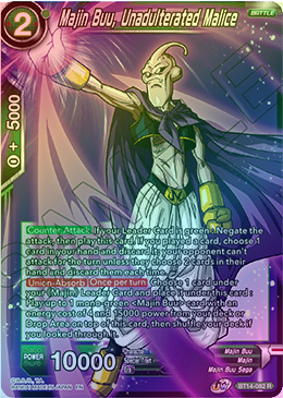 Majin Buu, Unadulterated Malice - BT14-082 - Rare (FOIL) available at 401 Games Canada