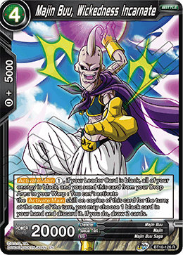 Majin Buu, Wickedness Incarnate - BT10-126 - Rare (Reprint) available at 401 Games Canada