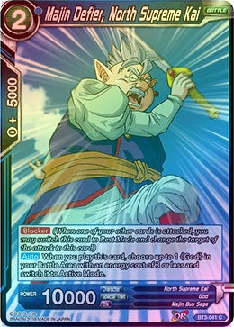 Majin Defier, North Supreme Kai - BT3-041 - Common (Foil) available at 401 Games Canada