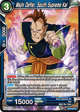 Majin Defier, South Supreme Kai - BT3-040 - Common available at 401 Games Canada