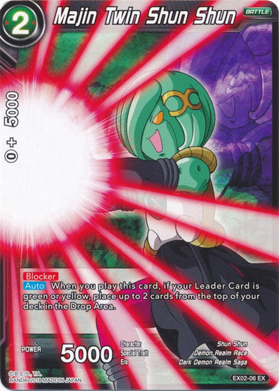 Majin Twin Shun Shun - EX02-06 - Expansion Rare available at 401 Games Canada