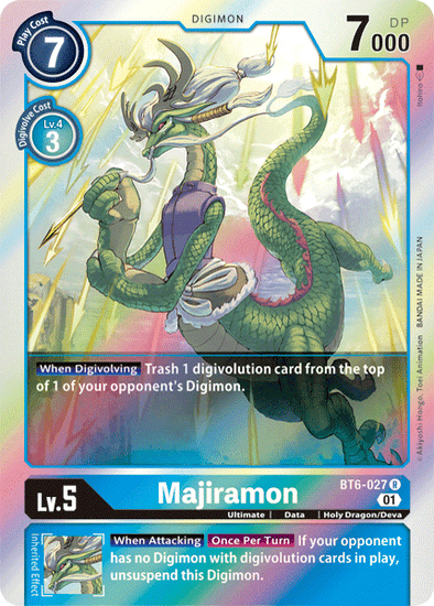 Majiramon - BT6-027 - Rare available at 401 Games Canada