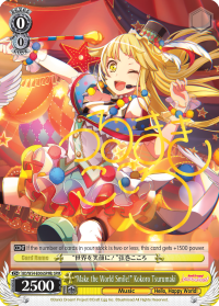 "Make the World Smile!" Kokoro Tsurumaki - BD/W54-E006SPMb - Special Pack Rare (B) available at 401 Games Canada