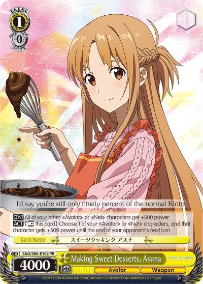 Making Sweet Desserts, Asuna (PR) available at 401 Games Canada