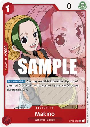 Makino - OP02-015 - Uncommon available at 401 Games Canada