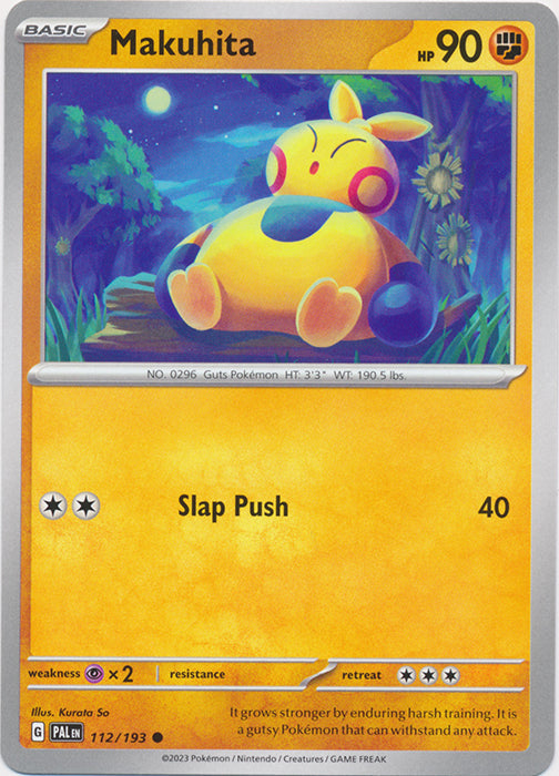 Makuhita - 112/193 - Common available at 401 Games Canada