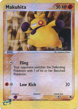 Makuhita - 57/109 - Common - Reverse Holo available at 401 Games Canada