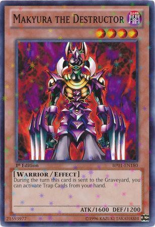 Makyura the Destructor - BP01-EN180 - Starfoil Rare - 1st Edition available at 401 Games Canada