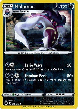 Malamar - 045/073 - Uncommon - Reverse Holo available at 401 Games Canada