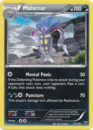 Malamar - 77/146 - Rare available at 401 Games Canada