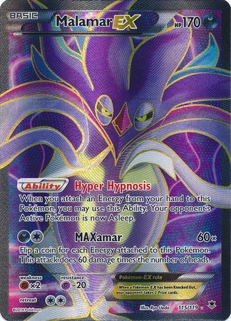 Malamar EX - 115/119 - Full Art Ultra Rare available at 401 Games Canada