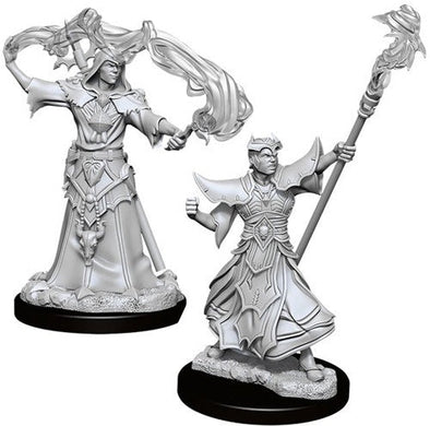 Male Human Sorcerer - Pathfinder Deep Cuts Unpainted Minis available at 401 Games Canada