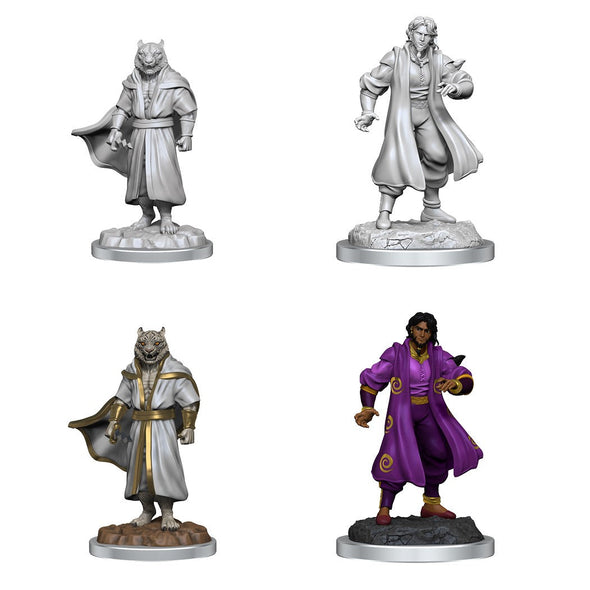 Male Sorcerer Merchant/Tiger Demon - Critical Role Unpainted Minis available at 401 Games Canada