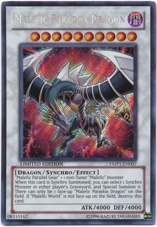 Malefic Paradox Dragon - YMP1-EN007 - Secret Rare available at 401 Games Canada