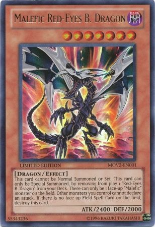 Malefic Red-Eyes B. Dragon - MOV2-EN001 - Ultra Rare available at 401 Games Canada