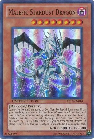 Malefic Stardust Dragon - CT08-EN014 - Super Rare available at 401 Games Canada