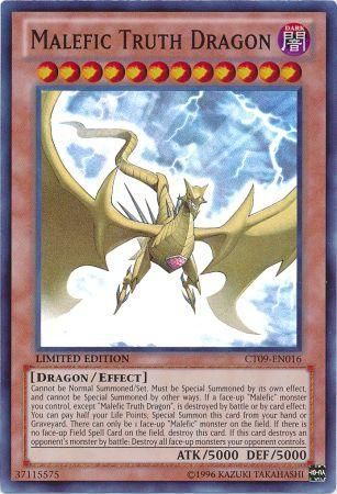 Malefic Truth Dragon - CT09-EN016 - Super Rare available at 401 Games Canada