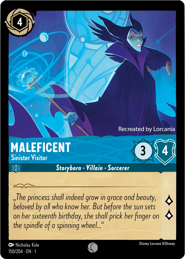 Maleficent (Sinister Visitor) - 150/204 - Common available at 401 Games Canada