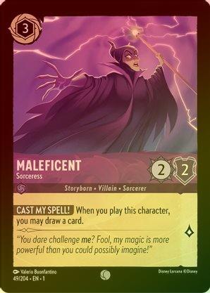 Maleficent (Sorceress) - 49/204 - Common (Foil) available at 401 Games Canada