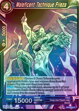 Maleficent Technique Frieza - BT8-035 - Common (FOIL) available at 401 Games Canada