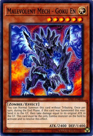 Malevolent Mech - Goku En - SR07-EN006 - Common - 1st Edition available at 401 Games Canada