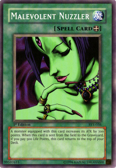 Malevolent Nuzzler - SYE-036 - Common - 1st Edition available at 401 Games Canada