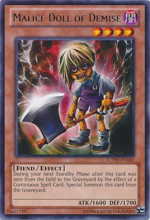 Malice Doll of Demise - LCYW-EN163 - Rare - Unlimited available at 401 Games Canada