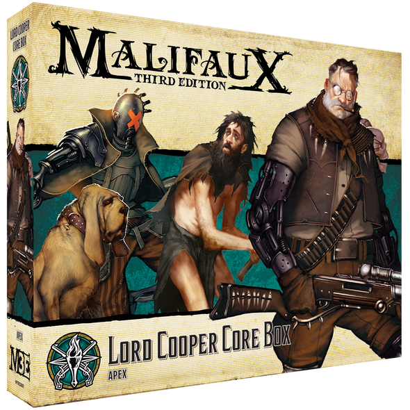 Malifaux - Explorer's Society - Lord Cooper Core Box available at 401 Games Canada