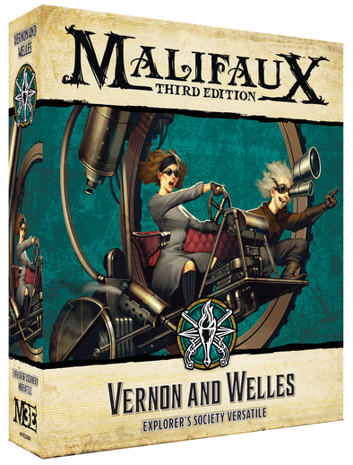 Malifaux - Explorer's Society - Vernon and Welles available at 401 Games Canada