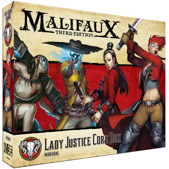 Malifaux - Guild - Lady Justice Core Box available at 401 Games Canada