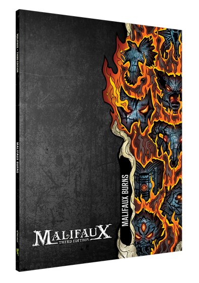 Malifaux - Malifaux Burns Expansion Book (Softcover) available at 401 Games Canada