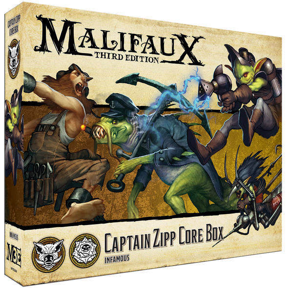 Malifaux - Multi-Faction - Captain Zipp Core Box available at 401 Games Canada