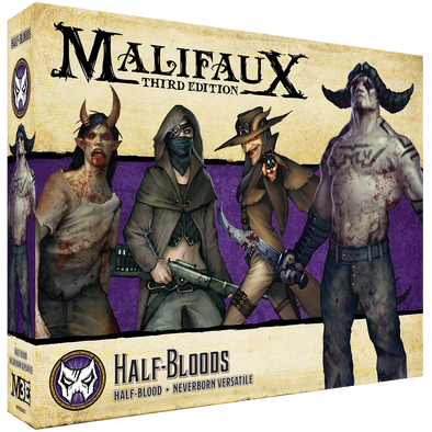 Malifaux - Neverborn - Half Bloods available at 401 Games Canada