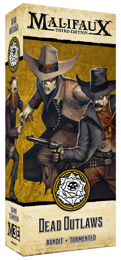 Malifaux - Outcasts - Dead Outlaws available at 401 Games Canada