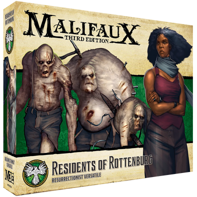 Malifaux - Resurrectionists - Residents of Rottenburg available at 401 Games Canada